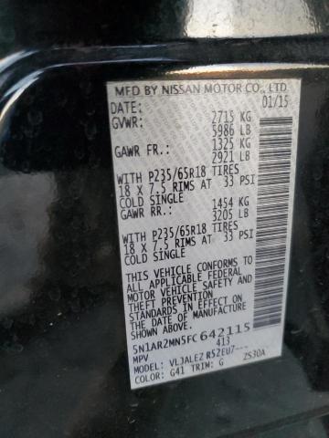 2015 NISSAN PATHFINDER #3281636410