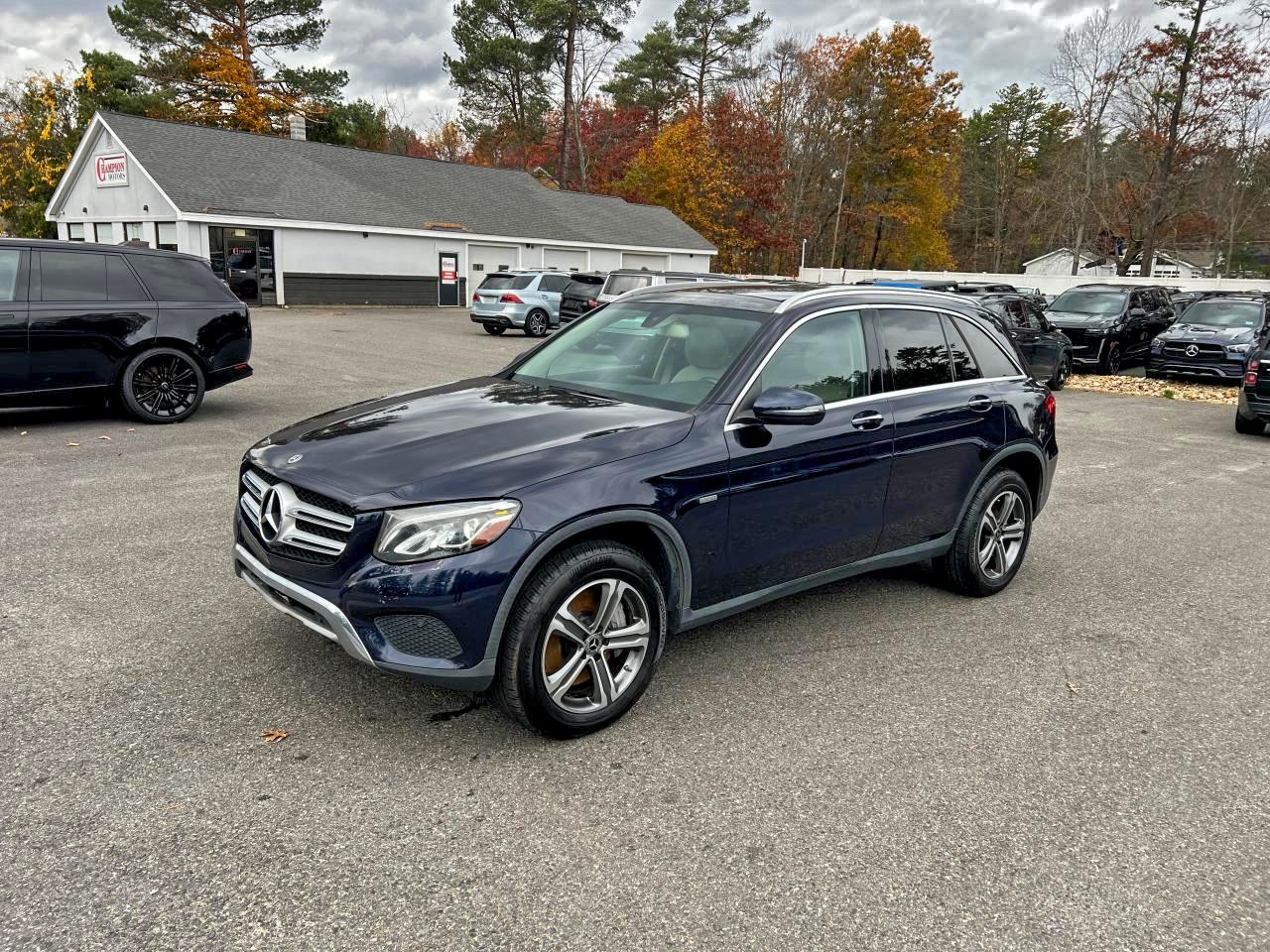 Lot #3298050149 2019 MERCEDES-BENZ GLC 350E