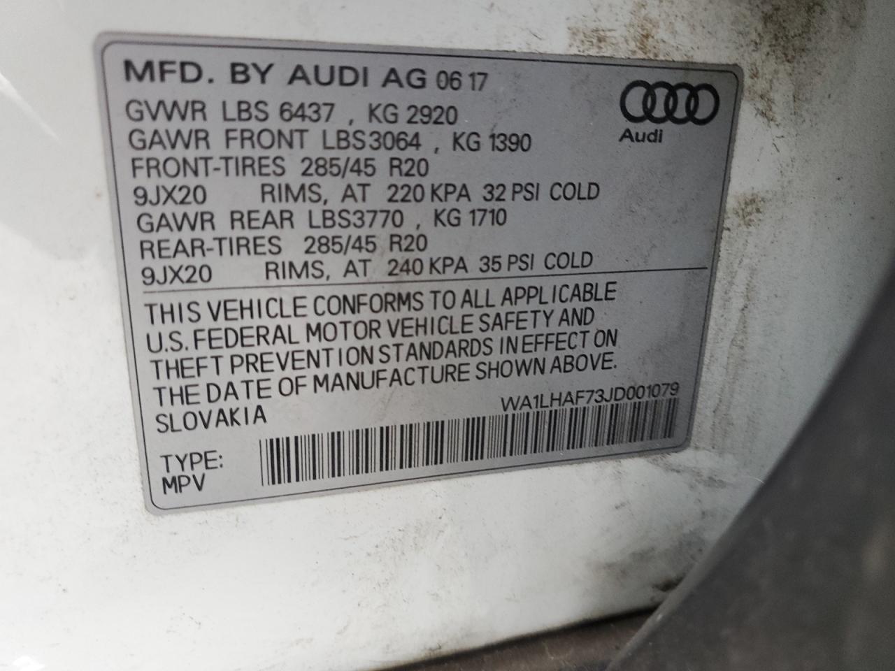 AUDI Q7 PREMIUM PLUS