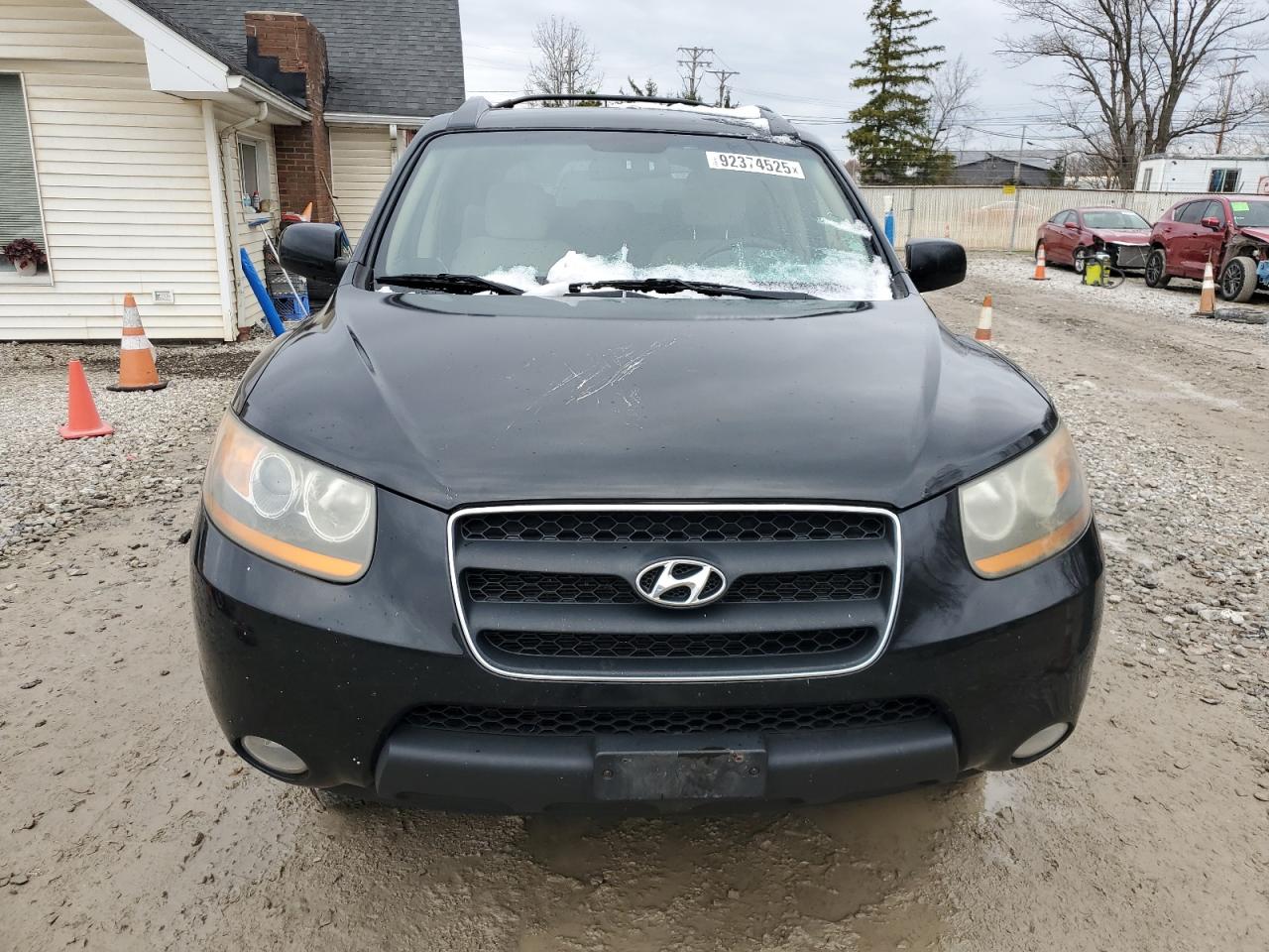 Lot #3285607292 2009 HYUNDAI SANTA FE S