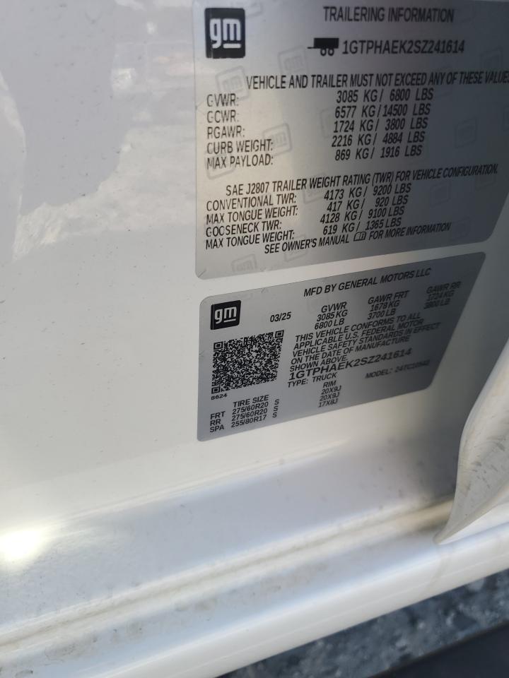 Lot #3317768088 2025 GMC SIERRA C15