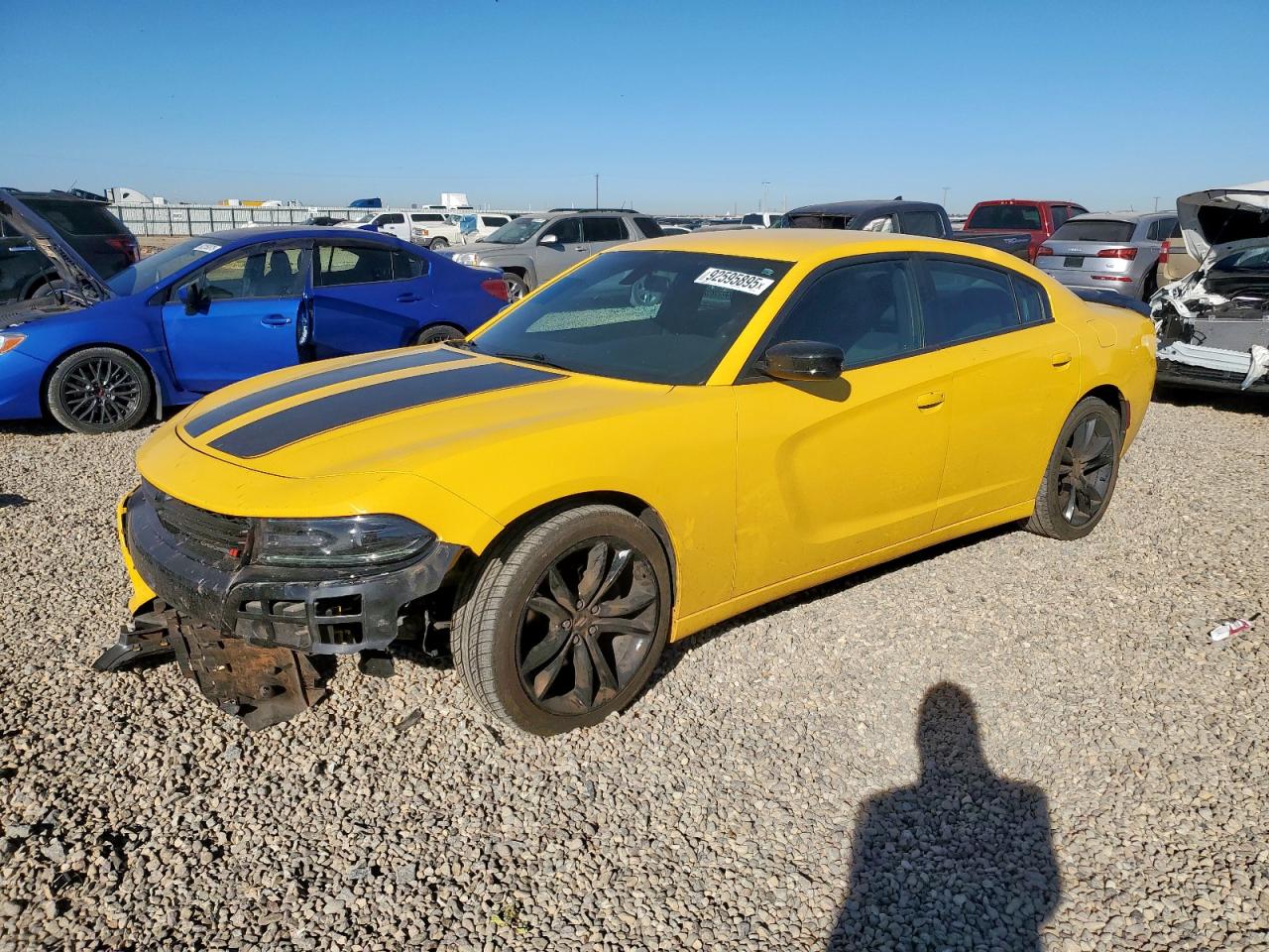 Lot #3301798329 2018 DODGE CHARGER SX