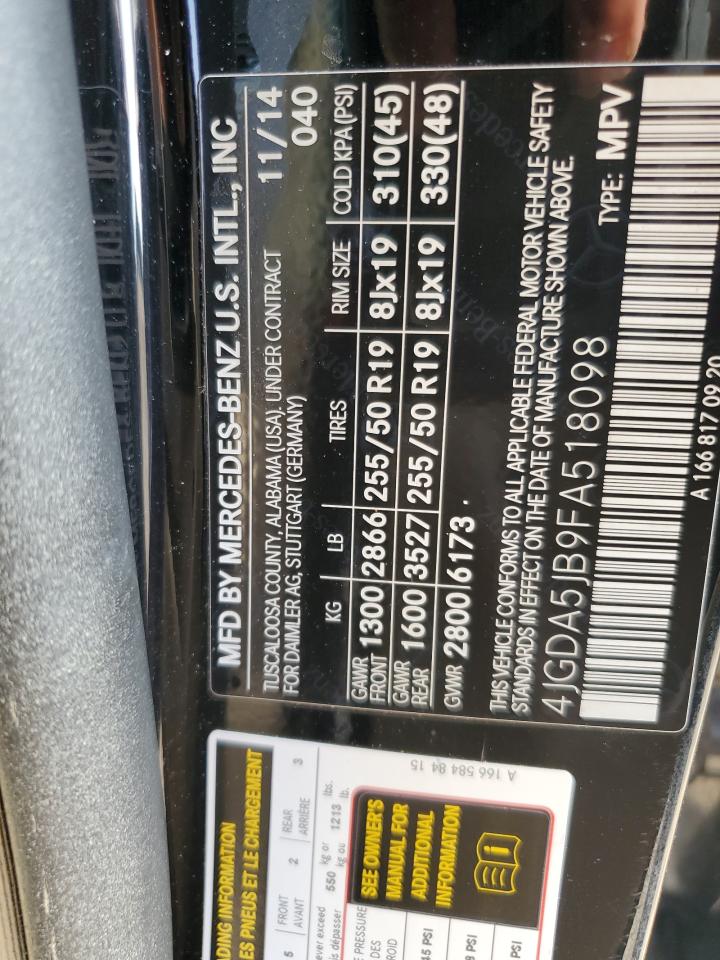 MERCEDES-BENZ M-CLASS 350