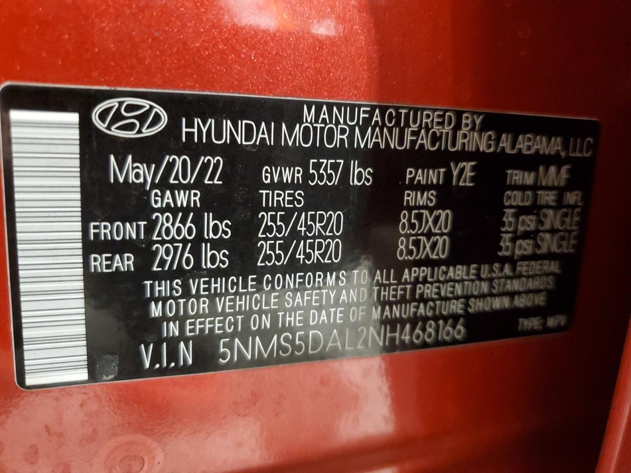 HYUNDAI SANTA FE CALLIGRAPHY