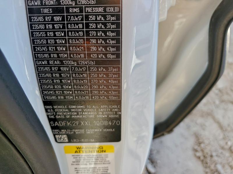 2020 JAGUAR E-PACE #3304505460