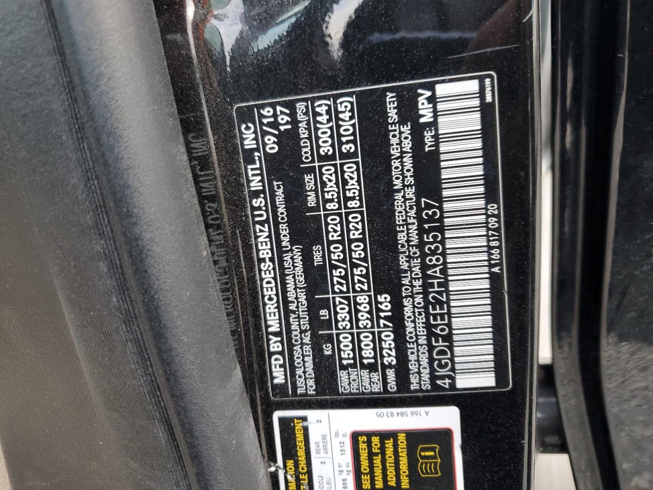 MERCEDES-BENZ GLS-CLASS 450 4MATIC