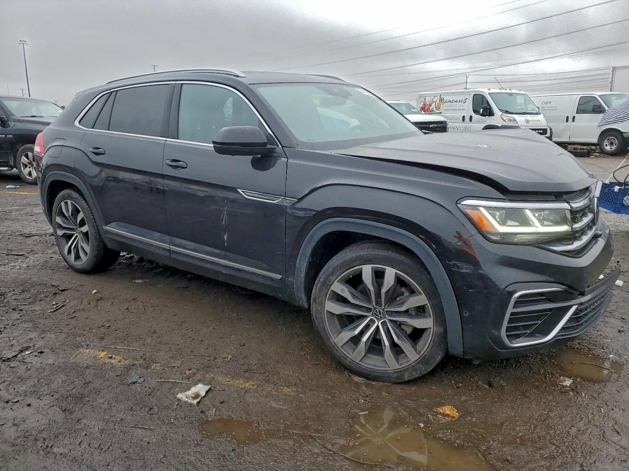 Lot #3316745405 2021 VOLKSWAGEN ATLAS CROS