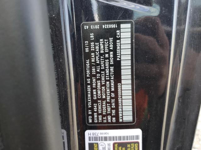 2013 VOLKSWAGEN EOS KOMFOR #3304162441