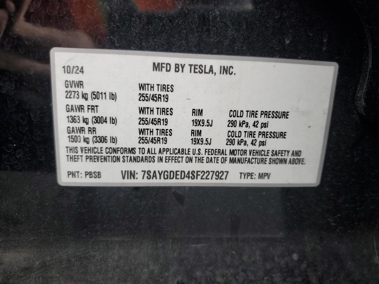 TESLA MODEL Y