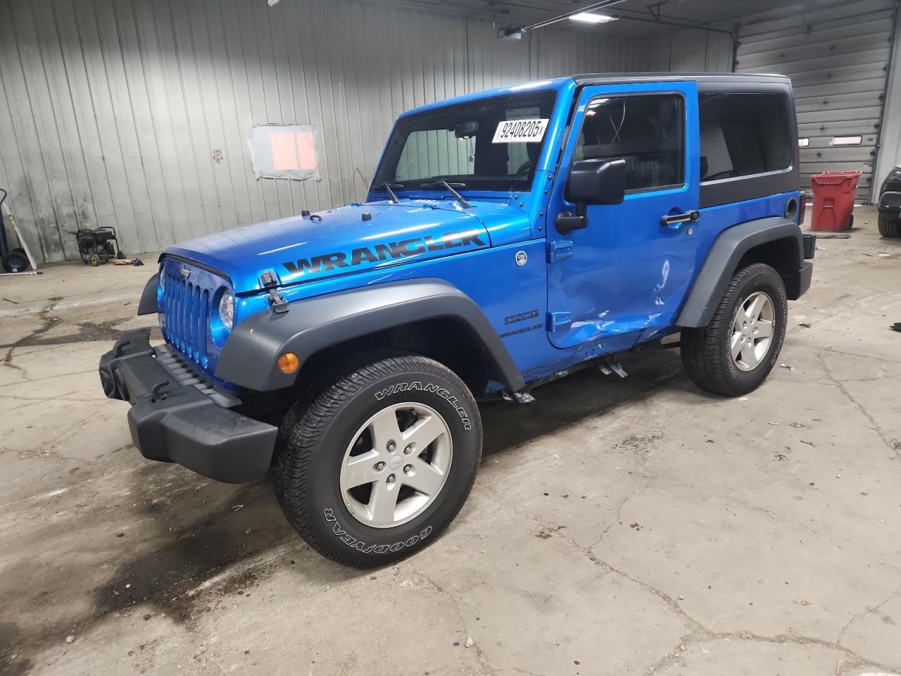 Lot #3309640086 2015 JEEP WRANGLER S