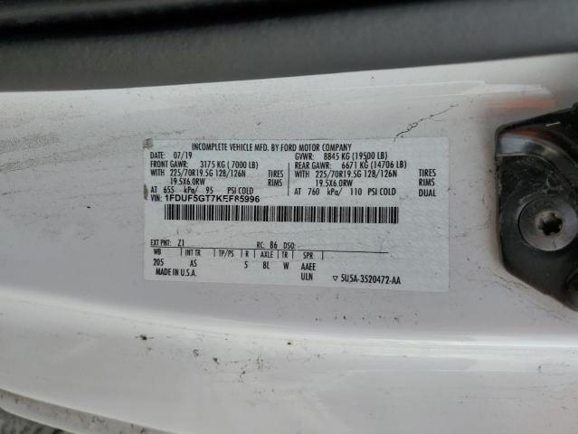 2019 FORD F550 SUPER #3292284285