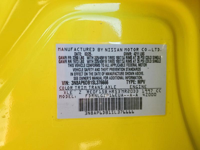 2025 NISSAN KICKS SR #3285531275