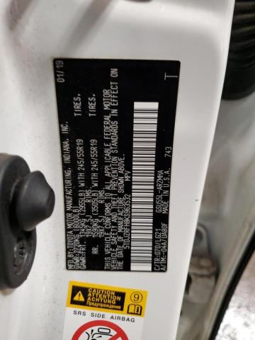 2019 TOYOTA HIGHLANDER #3290258274