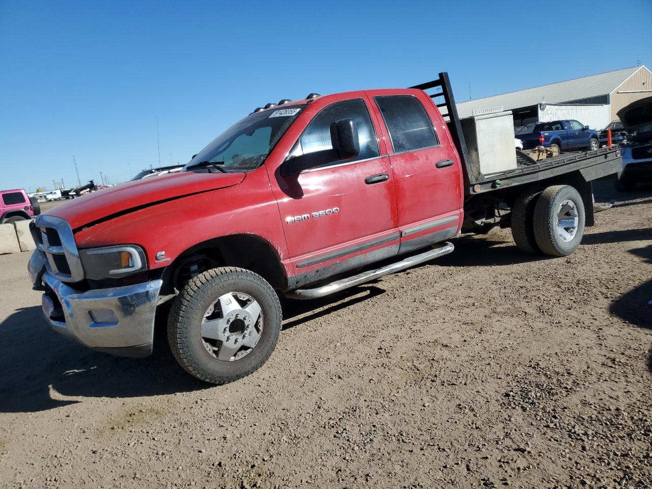 Lot #3302085123 2004 DODG RAM 3500 CREW C PU 4