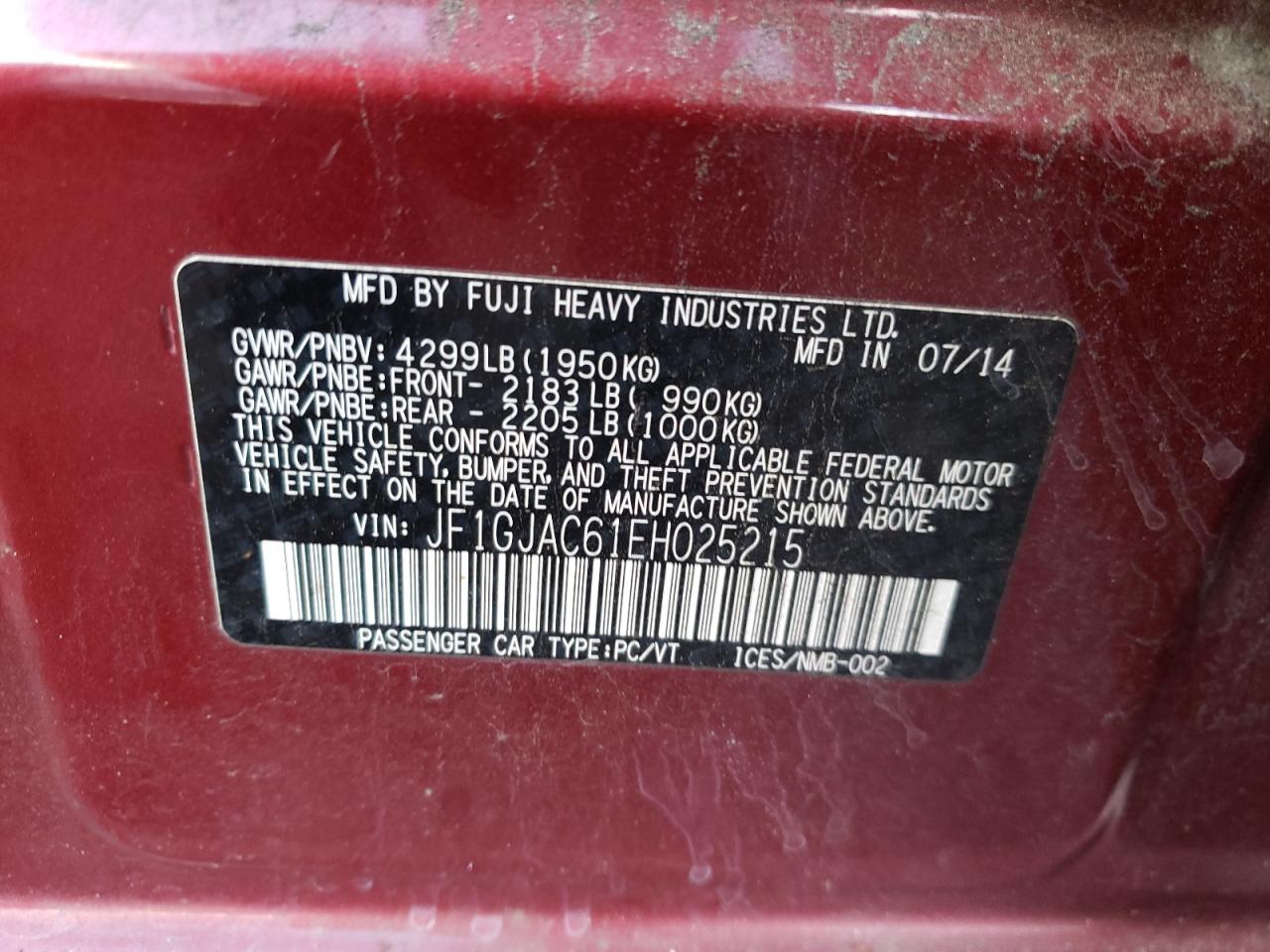 SUBARU IMPREZA PREMIUM