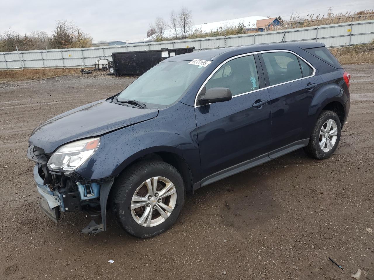 Lot #3301807333 2017 CHEVROLET EQUINOX LS