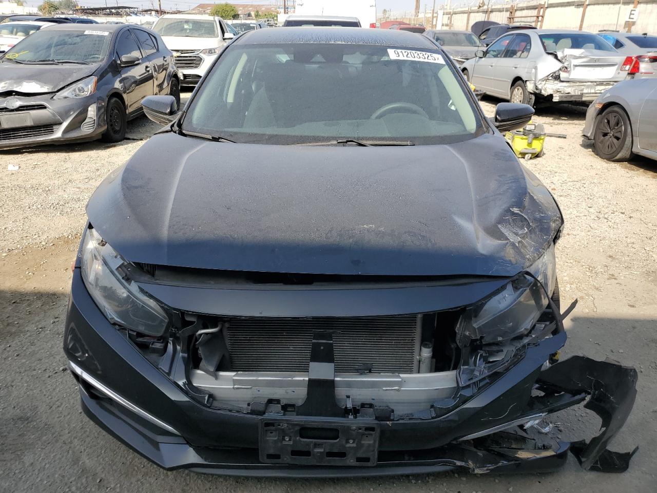 Lot #3301732333 2020 HONDA CIVIC LX