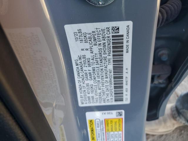 2024 HONDA CIVIC TOUR - 2HGFE1F96RH307481