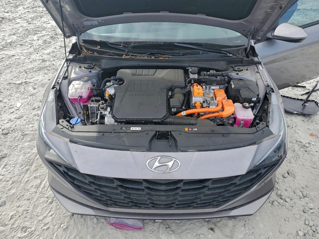 HYUNDAI ELANTRA BLUE