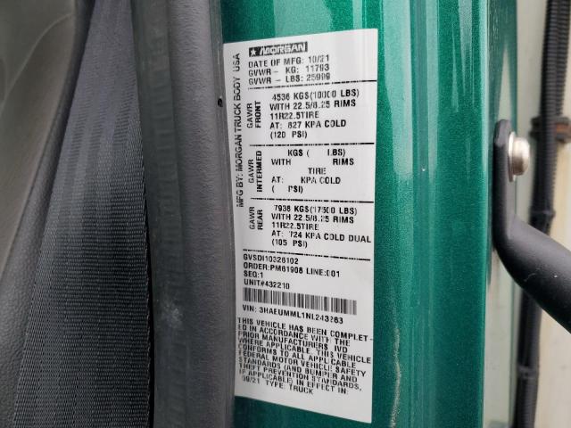 2022 INTERNATIONAL MV607 #3297934820