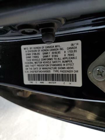 2014 HONDA CIVIC LX #3282410309