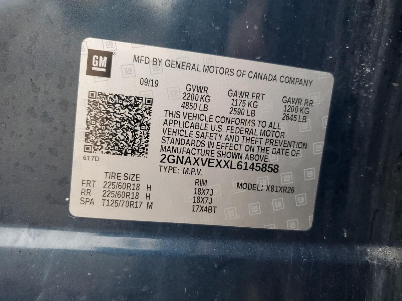 CHEVROLET EQUINOX LT