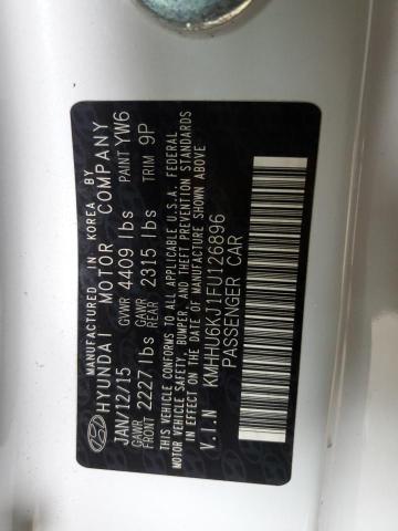 2015 HYUNDAI GENESIS CO #3302795904