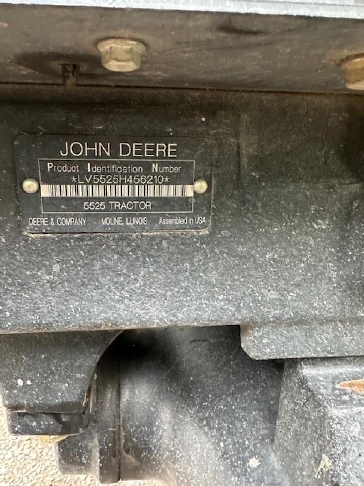 Lot #3308620512 2008 JOHN DEERE 5525
