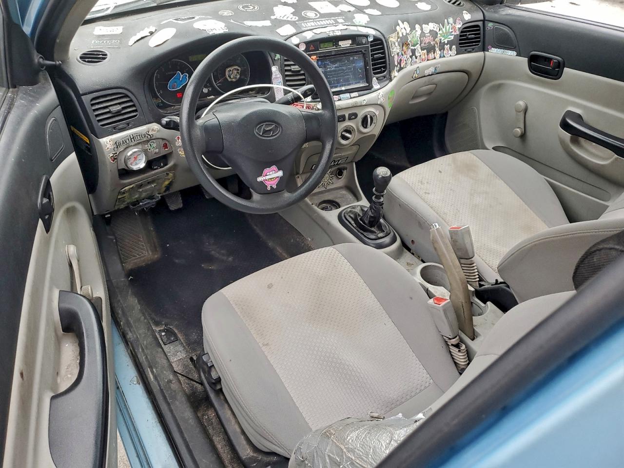 Lot #3302699072 2009 HYUNDAI ACCENT GS