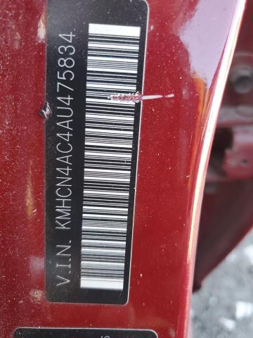 2010 HYUNDAI ACCENT GLS - KMHCN4AC4AU475834