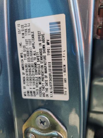 2015 HONDA CROSSTOUR #3294369106