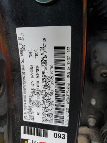 2020 TOYOTA TACOMA DOU #3302825936