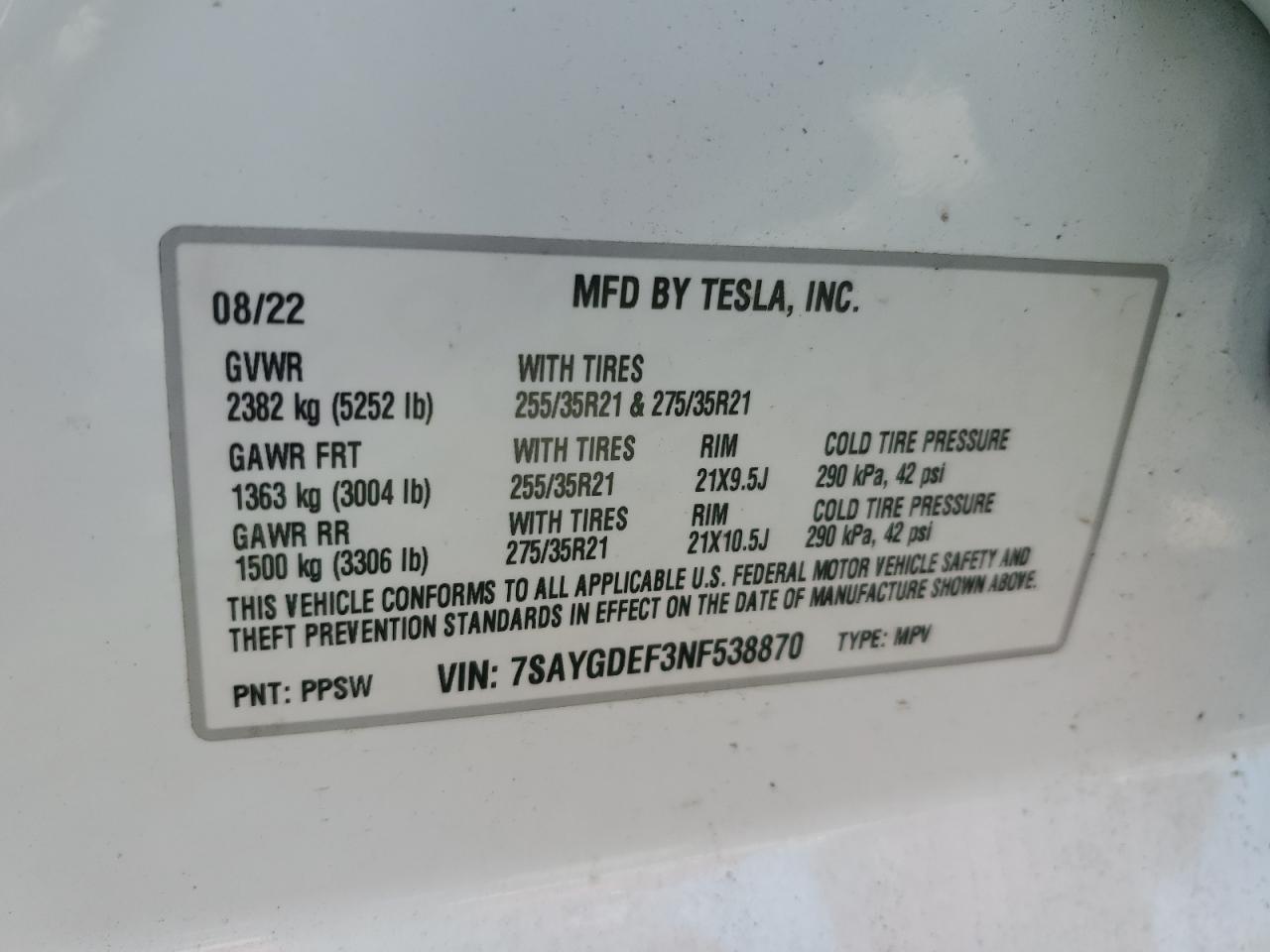 TESLA MODEL Y