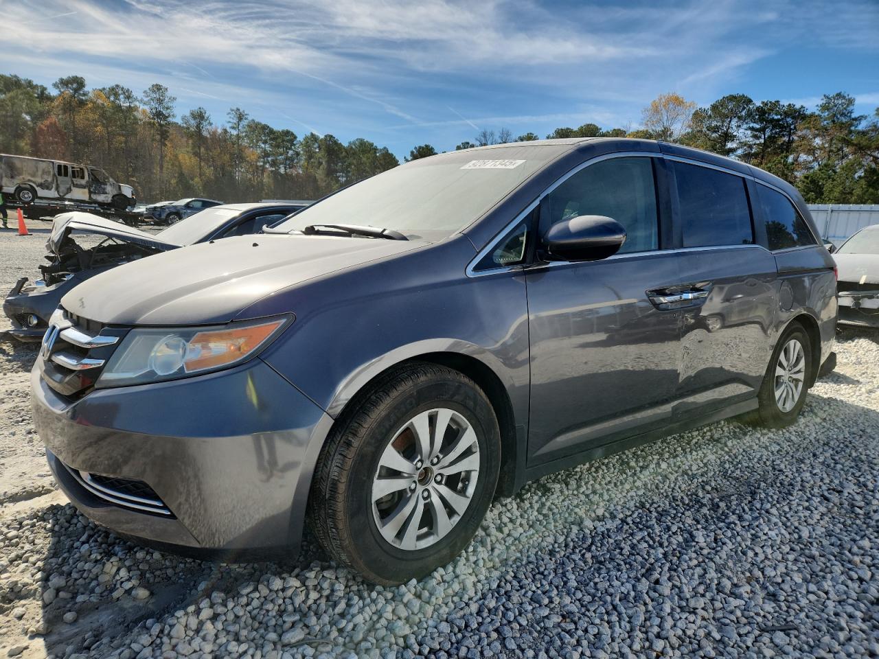 Lot #3304601483 2015 HONDA ODYSSEY EX