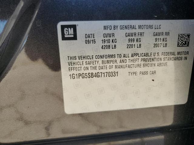 2016 CHEVROLET CRUZE LIMI #3301775385