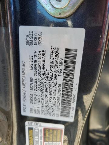 2020 ACURA RDX TECHNO #3290246203