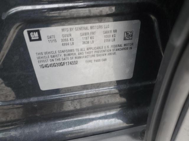 2016 BUICK LACROSSE S #3284880039