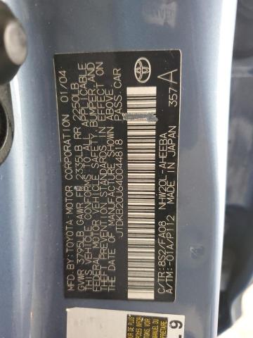 2004 TOYOTA PRIUS #3302631091