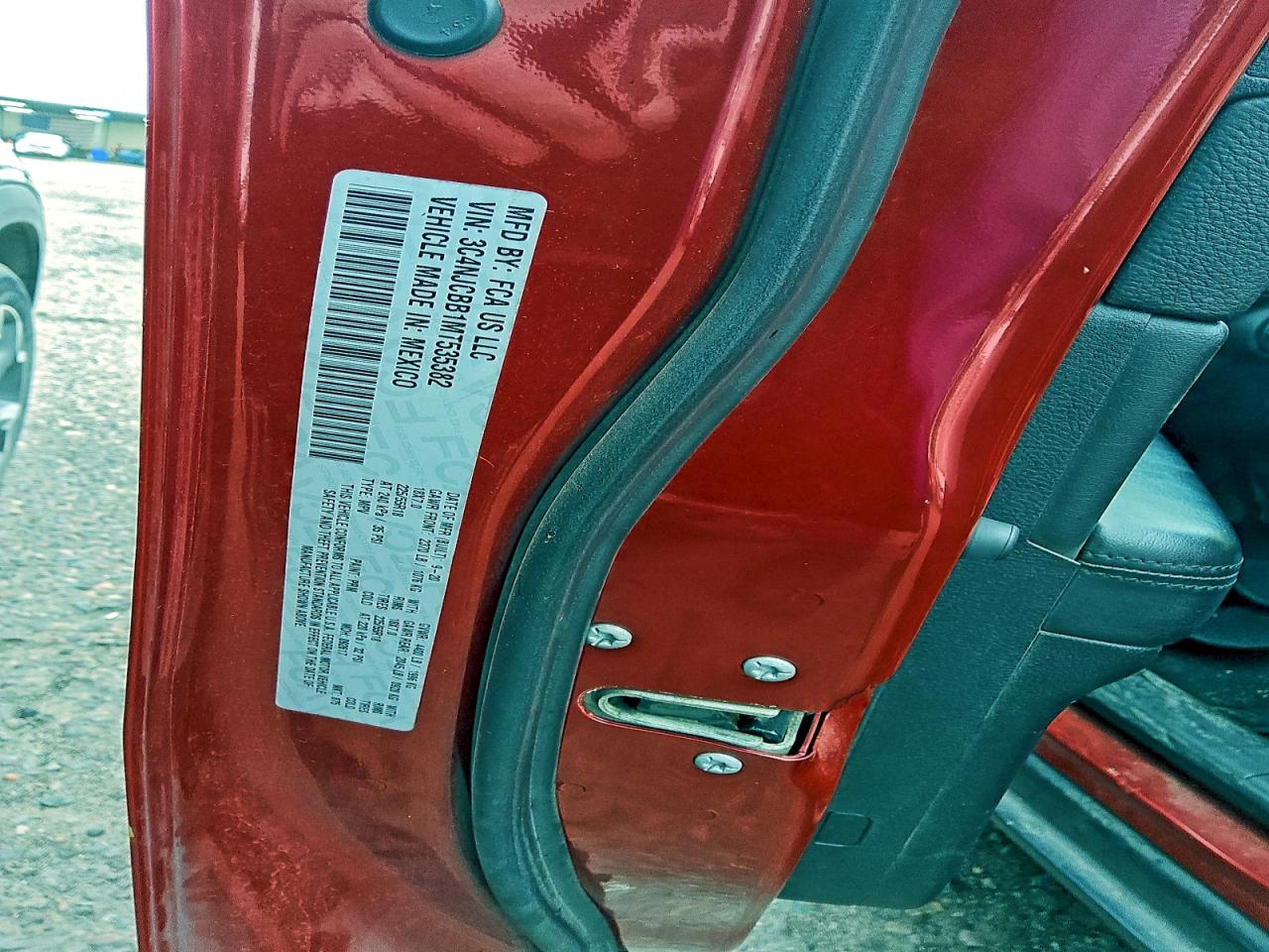 Lot #3309207641 2021 JEEP COMPASS LA