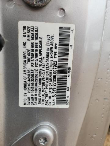 2006 HONDA ELEMENT LX #3300617922