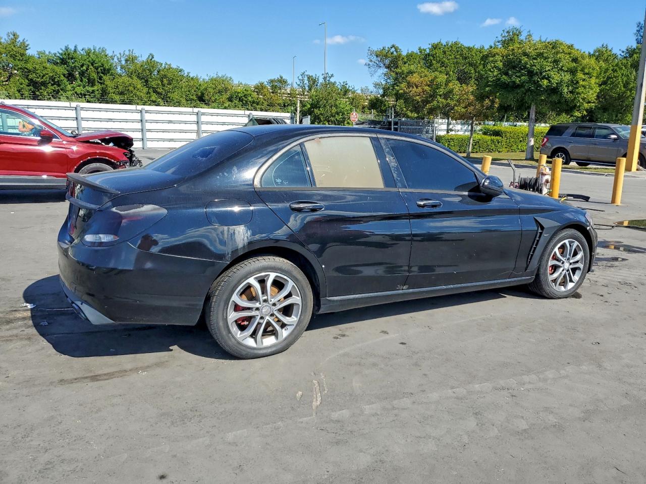 Lot #3302704011 2016 MERCEDES-BENZ C 300 4MAT