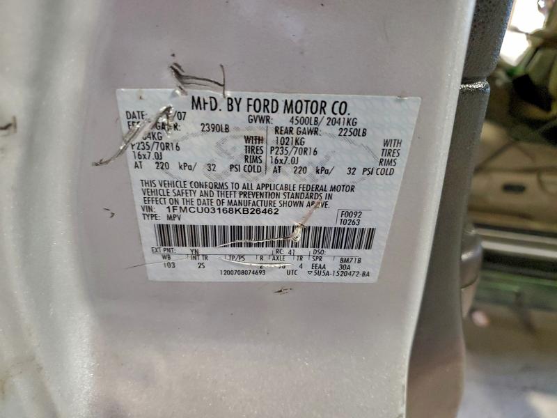 2008 FORD ESCAPE XLT #3312521656