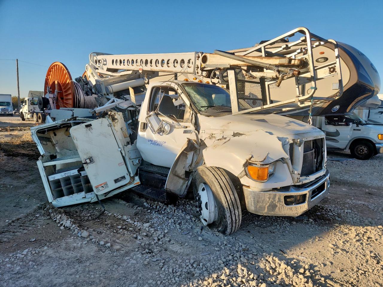 Lot #3291480968 2013 FORD F750 SUPER