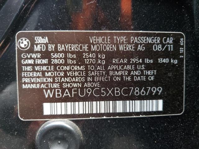 2011 BMW 550 XI - WBAFU9C5XBC786799