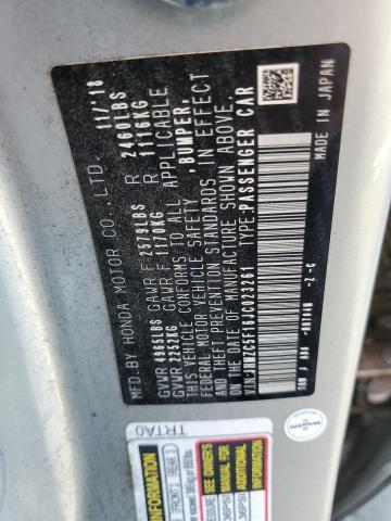 2018 HONDA CLARITY JHMZC5F16JC023261