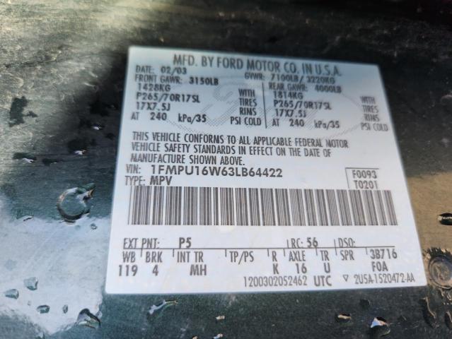 2003 FORD EXPEDITION #3284381099