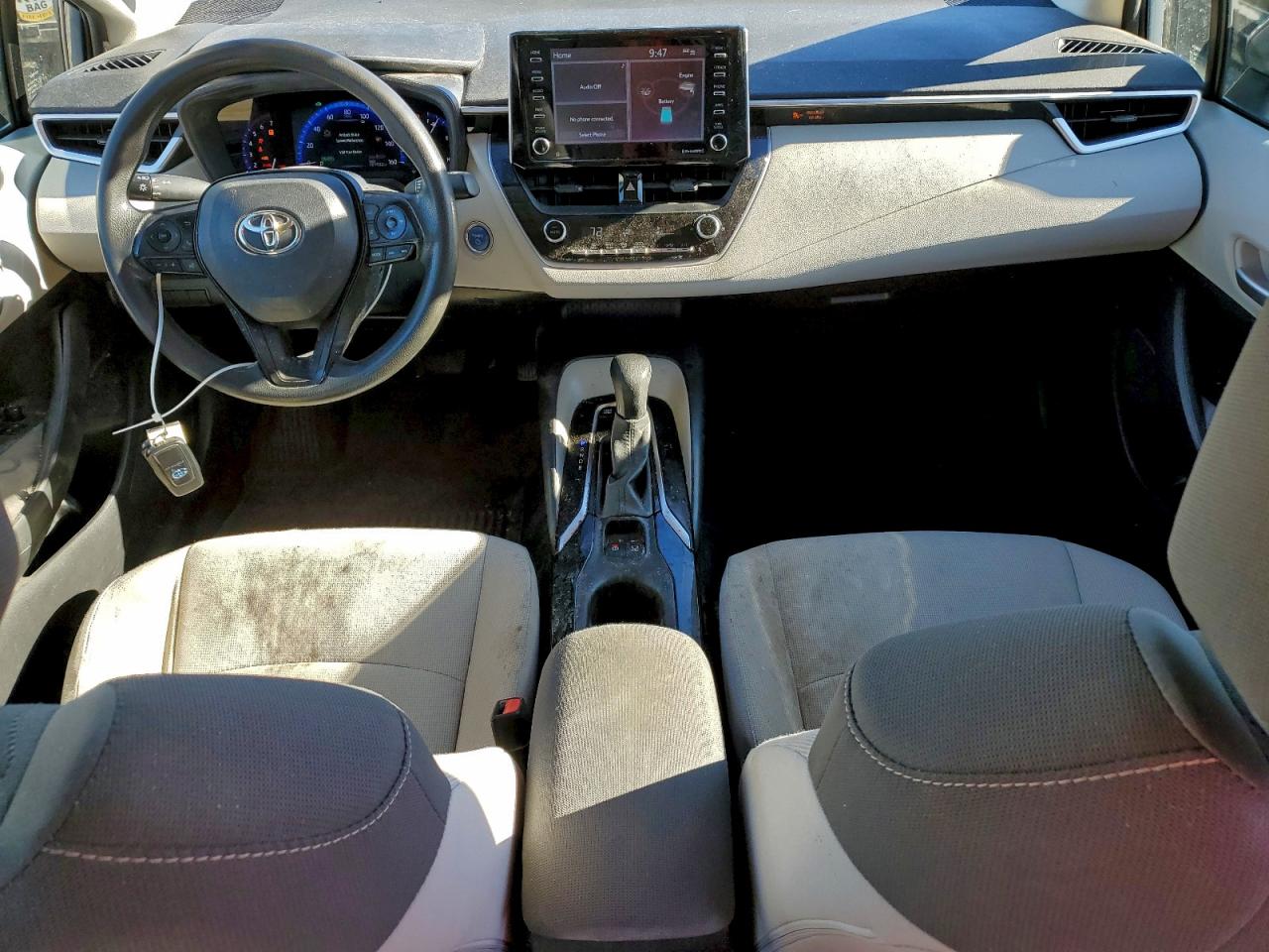 Lot #3311580764 2021 TOYOTA COROLLA LE