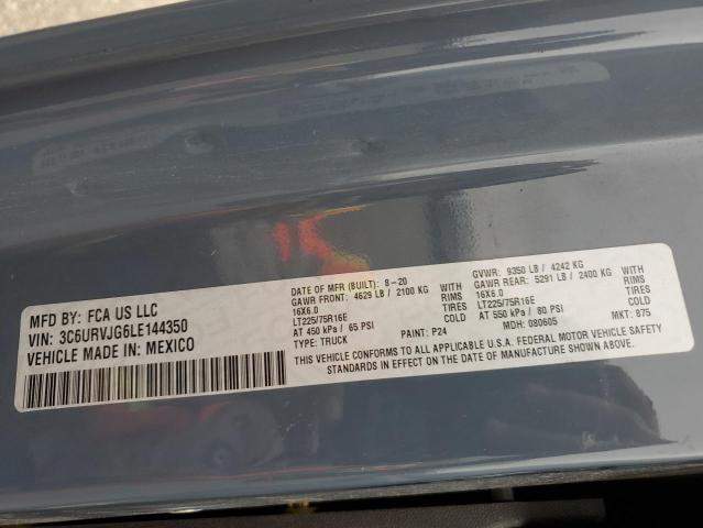 2020 RAM PROMASTER #3312685166