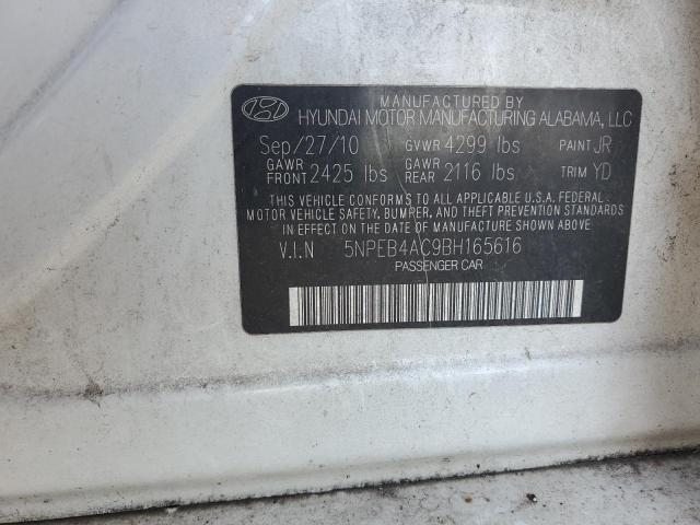 2011 HYUNDAI SONATA GLS #3290193239