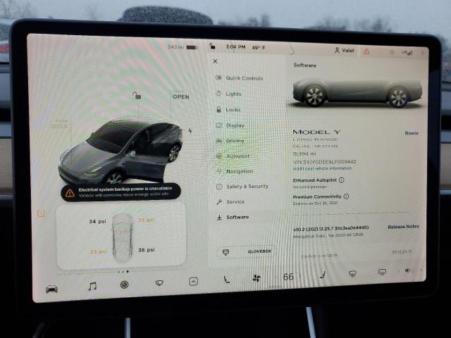 5YJYGDEE9LF009442 | 2020 TESLA MODEL Y